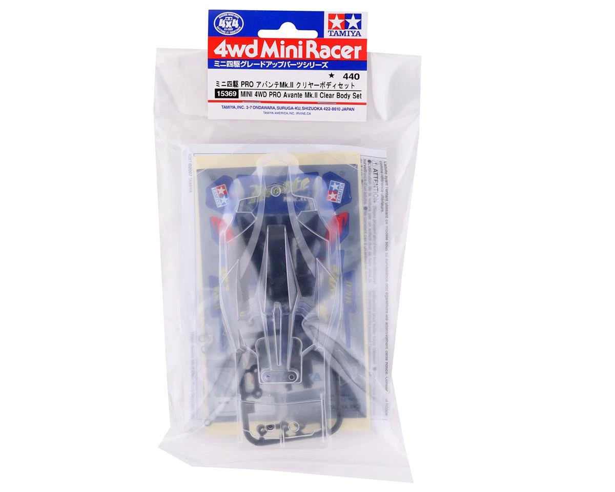 Tamiya JR Mini 4WD Avante Mk.II Body (Clear) 7 Tamiya JR Mini 4WD Avante Mk.II Body (Clear) - Image 5