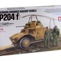 Tamiya P204(f) German Armored Railway Vehicle 1/35 Model Kit -Tamiya Sales Shop tam32413 6