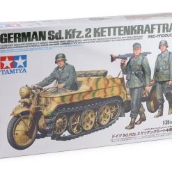 Tamiya German Sd.Kfz.2 Kettenkraftrad 1/35 Model Kit (Mid Production) -Tamiya Sales Shop tam35377 6