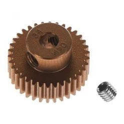 Tamiya 04 Module Pinion Gear 34T Hard Coated Aluminum