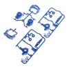 Tamiya TT-02B B Parts Upright Set (Blue) -Tamiya Sales Shop tam47337