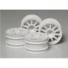 Tamiya Suzuki Swift/M-Chassis Wheels White (4) 1 Tamiya Suzuki Swift/M-Chassis Wheels White (4) -Tamiya Sales Shop tam51237