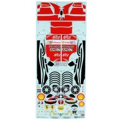 Tamiya F104 Ferrari F60 Body Set (Clear) -Tamiya Sales Shop tam51397 4