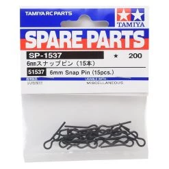 Tamiya 6mm Body Clip (15) -Tamiya Sales Shop tam51537 1