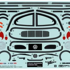 Tamiya 1/10 Volkswagen Karmann Ghia Body Set (Clear) -Tamiya Sales Shop tam51635 3