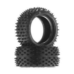 Tamiya Square Spike Rear 2WD Buggy Tires (2)