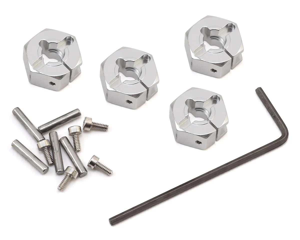 Tamiya Aluminum 6mm Clamp Type Wheel Hub Set 3 Tamiya Aluminum 6mm Clamp Type Wheel Hub Set