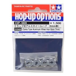 Tamiya Aluminum 6mm Clamp Type Wheel Hub Set 5 Tamiya Aluminum 6mm Clamp Type Wheel Hub Set -Tamiya Sales Shop tam53569 1