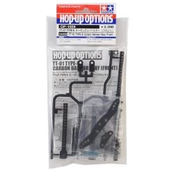 Tamiya Carbon TT-01E Front Shock Tower Damper Stay -Tamiya Sales Shop tam54059 1