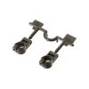 Tamiya E Parts Carbon Reinforced Rear Uprights (TRF418) 1 Tamiya E Parts Carbon Reinforced Rear Uprights (TRF418) -Tamiya Sales Shop tam54570