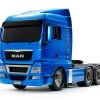 Tamiya 1/14 Pre-Painted Man TGX 26.540 6x4 XLX Model Kit (Light Metallic Blue) -Tamiya Sales Shop tam56370