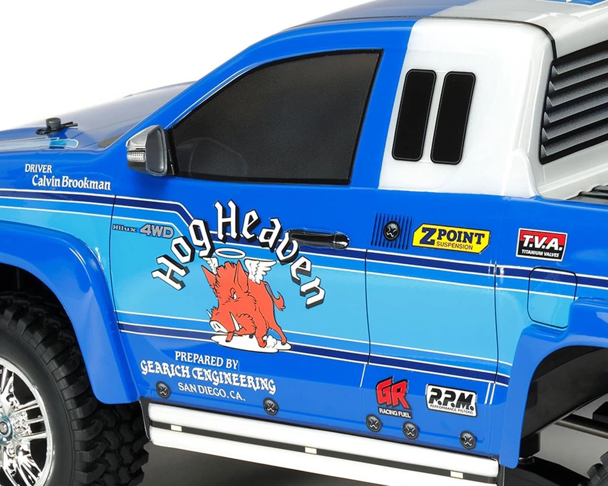 Tamiya 4WD 1/10 Toyota Hilux Extra Cab w/Pre-Painted Body Kit (CC-01) (Limited Edition) 6 Tamiya 4WD 1/10 Toyota Hilux Extra Cab w/Pre-Painted Body Kit (CC-01) (Limited Edition) - Image 4