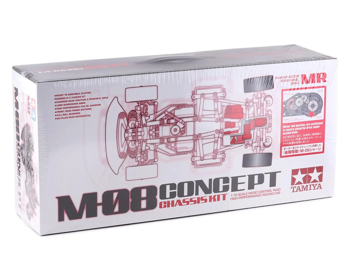 Tamiya M-08 Concept 1/10 RWD Touring Car Chassis Kit 10 Tamiya M-08 Concept 1/10 RWD Touring Car Chassis Kit - Image 8