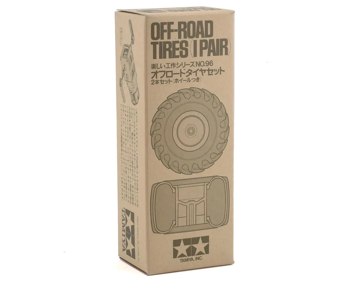 Tamiya 70096 Off-Road Tires (2) 5 Tamiya 70096 Off-Road Tires (2) - Image 3