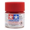 Tamiya X-7 Acrylic Gloss Finish Red Paint (23ml) -Tamiya Sales Shop tam81007