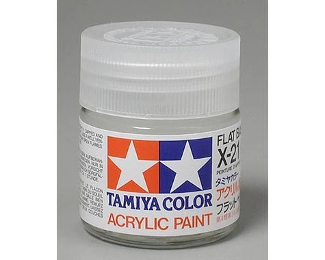 Tamiya X-21 Flat Base Acrylic Paint (23ml) 3 Tamiya X-21 Flat Base Acrylic Paint (23ml)