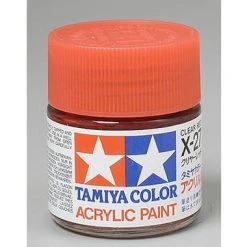 Tamiya X-27 Clear Red Gloss Finish Acrylic Paint (23ml)