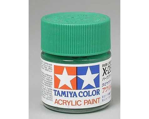 Tamiya X-28 Park Green Gloss Finish Acrylic Paint (23ml) 3 Tamiya X-28 Park Green Gloss Finish Acrylic Paint (23ml)