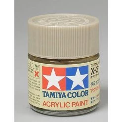 Tamiya X-31 Titanium Gold Mini Acrylic Paint (23ml)