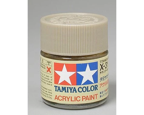 Tamiya X-31 Titanium Gold Mini Acrylic Paint (23ml) 3 Tamiya X-31 Titanium Gold Mini Acrylic Paint (23ml)