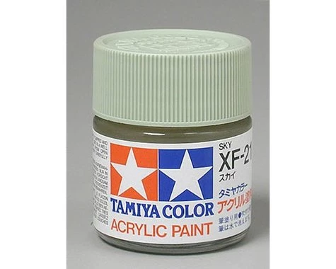 Tamiya XF-21 Flat Sky Acrylic Paint (23ml) 3 Tamiya XF-21 Flat Sky Acrylic Paint (23ml)