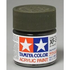Tamiya XF-51 Flat Khaki Drab Acrylic Paint (23ml)