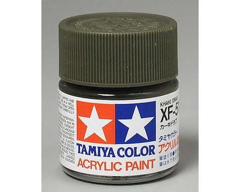 Tamiya XF-51 Flat Khaki Drab Acrylic Paint (23ml) 3 Tamiya XF-51 Flat Khaki Drab Acrylic Paint (23ml)