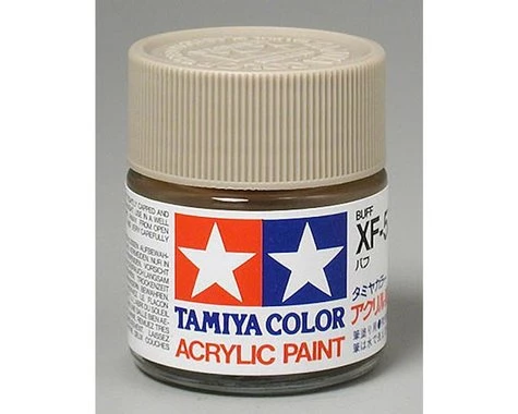 Tamiya XF-57 Flat Buff Acrylic Paint (23ml) 3 Tamiya XF-57 Flat Buff Acrylic Paint (23ml)