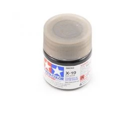 Tamiya X-19 Smoke Acrylic Paint (10ml)