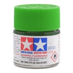 Tamiya X-25 Clear Green Acrylic Paint (10ml)