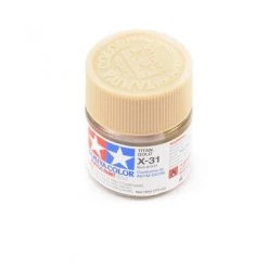 Tamiya X-31 Metallic Titan Gold Acrylic Paint (10ml)