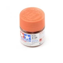 Tamiya X-34 Metallic Brown Acrylic Paint (10ml)