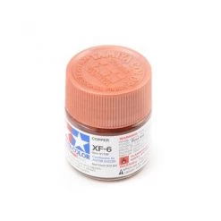 Tamiya Acrylic Mini XF-6 Flat Copper Paint (10ml)