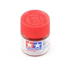 Tamiya XF-7 Flat Red Acrylic Paint (10ml)