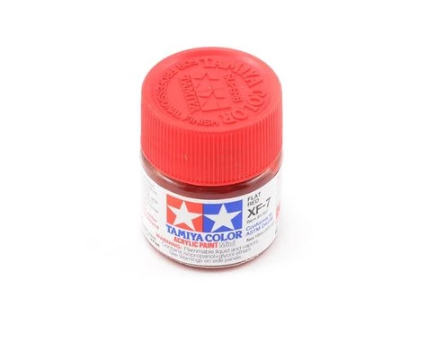 Tamiya XF-7 Flat Red Acrylic Paint (10ml) 3 Tamiya XF-7 Flat Red Acrylic Paint (10ml)
