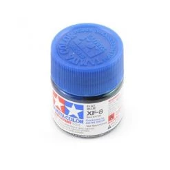 Tamiya XF-8 Flat Blue Acrylic Paint (10ml)