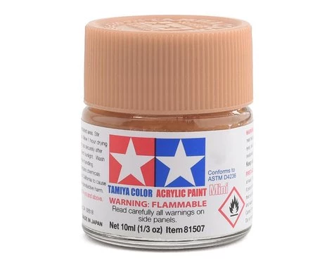 Tamiya XF-15 Flat Flesh Acrylic Paint (10ml) 3 Tamiya XF-15 Flat Flesh Acrylic Paint (10ml)
