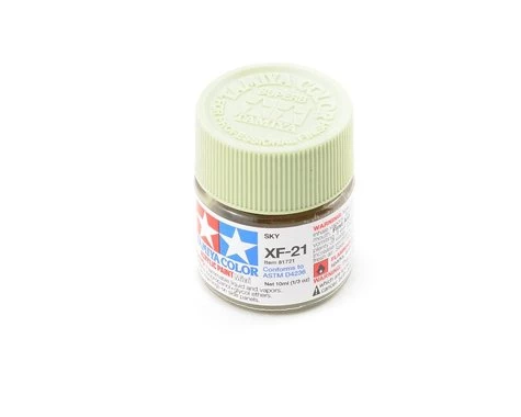 Tamiya XF-21 Flat Sky Acrylic Paint (10ml) 3 Tamiya XF-21 Flat Sky Acrylic Paint (10ml)