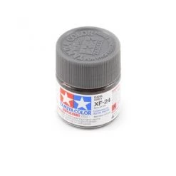 Tamiya XF-24 Flat Dark Grey Acrylic Paint (10ml)