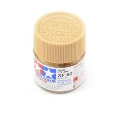 Tamiya XF-60 Flat Dark Yellow Acrylic Paint (10ml)