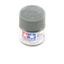 Tamiya XF-65 Flat Field Grey Acrylic Paint (10ml)