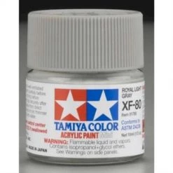 Tamiya XF-80 Flat Navy Grey Acrylic Paint (10ml)
