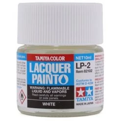 Tamiya LP-2 White Lacquer Paint (10ml)
