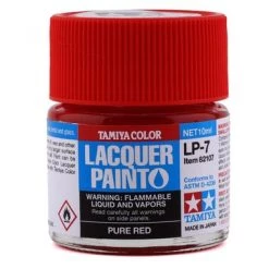 Tamiya LP-7 Pure Red Lacquer Paint (10ml)