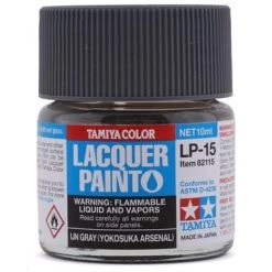 Tamiya LP-15 IJN Yokosuka Arsenal Grey Lacquer Paint (10ml)