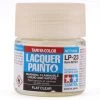 Tamiya LP-23 Flat Clear Lacquer Paint (10ml) -Tamiya Sales Shop tam82123