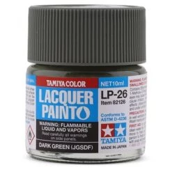 Tamiya LP-26 Dark Green Lacquer Paint (JGSDF) (10ml)