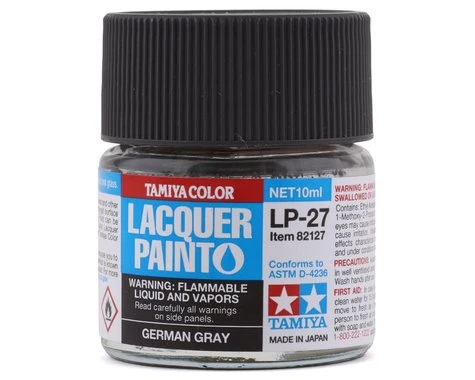 Tamiya LP-27 German Grey Lacquer Paint (10ml) 2 Tamiya LP-27 German Grey Lacquer Paint (10ml)