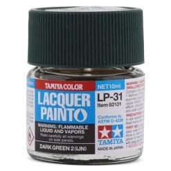 Tamiya LP-31 IJN Dark Green 2 Lacquer Paint (10ml)