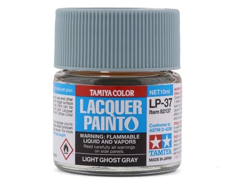 Tamiya LP-37 Light Ghost Grey Lacquer Paint (10ml) 3 Tamiya LP-37 Light Ghost Grey Lacquer Paint (10ml)